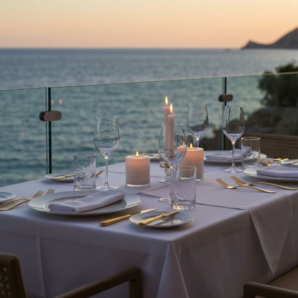 Dining experience at Azzurra Beach Club