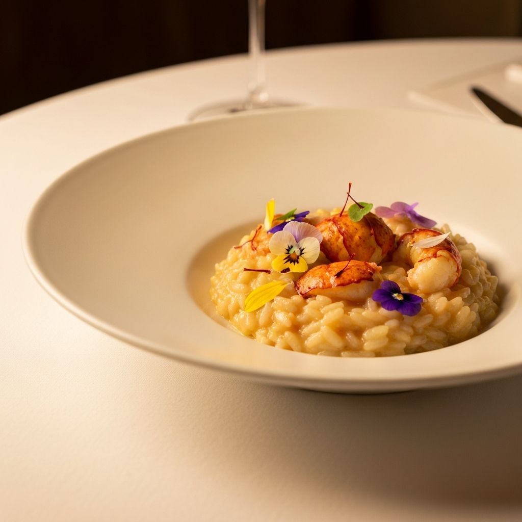 Lobster risotto